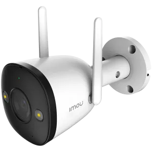 Imou Bullet 2, tam renkli gece görüşlü Wi-Fi IP kamera, 4MP, 1/2,7" progresif CMOS, H.265/H.264, 25fps@1440, 2,8mm lens, görüş alanı: 104°, 30 m'ye kadar IR , 16xDijital Yakınlaştırma, 1xRJ45, 256 GB'a kadar Mikro SD, Dahili Mikrofon ve Hoparlör, Hareket 