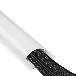 Hama Cable Duct, Self-adhesive, Semicircular, 100 x 7 x 2.1 cm, 220894
