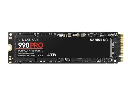 SAMSUNG SSD 990 PRO 4TB M.2 2280 PCIe 4.0 x4 NVMe 2.
