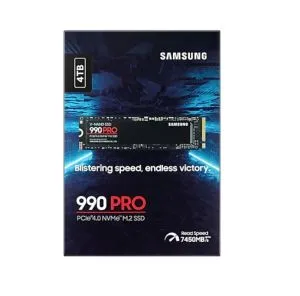 SAMSUNG SSD 990 PRO 4TB M.2 2280 PCIe 4.0 x4 NVMe 2.