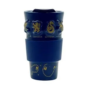 Cană termică HARRY POTTER - Cana de călătorie din ceramică - Hogwarts