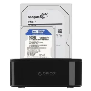 Orico Depolama bağlantı istasyonu - HDD/SSD Bağlantı İstasyonu - 2,5 ve 3,5 inç USB3.0 - 6218US3