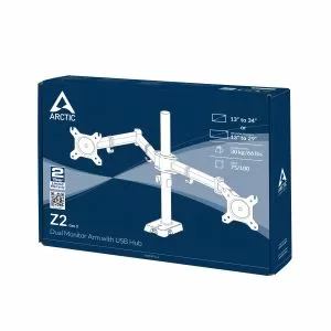 Arctic стойка за два монитора Desk Mount Dual Monitor 4xUSB - Z2 - Gen 3