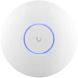 UBIQUITI U7-PRO WiFi 7 AP cu montare pe tavan cu suport de 6 GHz, uplink de 2,5 GbE și viteză prin aer de 9,3 Gbps, acoperire de 140 m² (1.500 ft²)