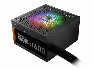 Gamdias Güç Kaynağı PSU 600W Adreslenebilir RGB - KRATOS E1-600