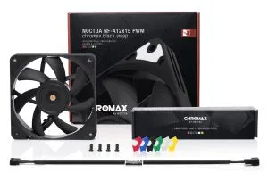 Ventilator Noctua 120x120x15mm NF-A12x15 PWM chromax.black.swap