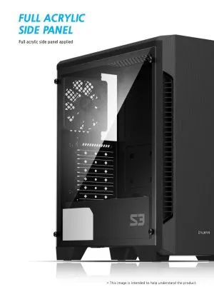 Zalman bilgisayar kasası Case ATX - ZM-S3