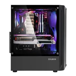 Zalman Case ATX - N4 - RGB, Tempered Glass