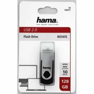 Hama "Rotate" USB Flash Drive, 128 GB