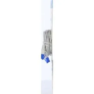 Cablu de rețea HAMA Flexi-Slim, U/UTP CAT 6a, 10 Gbit/s, RJ-45 - RJ45, 3,0 m, Alb