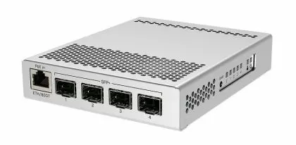 Comutator Mikrotik CRS305-1G-4S+IN, 1xGigabit LAN, 4xSFP+ cuști
