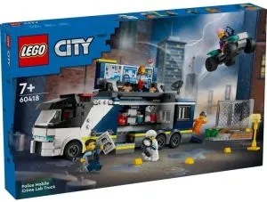 LEGO City - Camion mobil al poliției pentru laboratorul criminalității - 60418