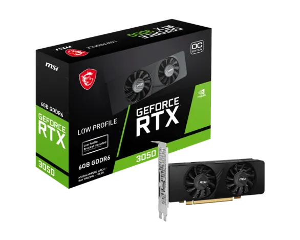 MSI RTX3050 LP 6G OC