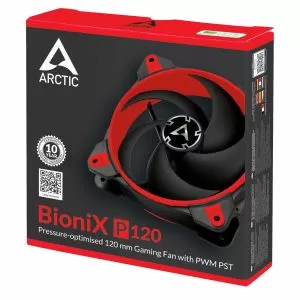 Arctic fan Fanı 120mm - BioniX P120 PWM PST - Kırmızı