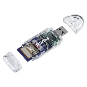 Cititor de carduri HAMA, 8 în 1, USB 2.0, SD/microSD