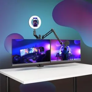 Hama Monitor Holder for Streaming Setup, 4 Arms, 04663
