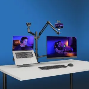 Hama Monitor Holder for Streaming Setup, 4 Arms, 04663
