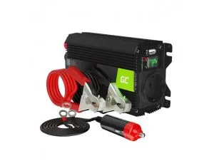 İnvertör YEŞİL HÜCRE, 12/220V, DC/AC, 300W/600W, Modifiye sinüs dalgası