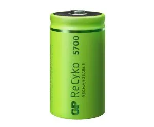 Rechargeable battery GP R20 5700mAh NiMH Recyko 2pc in blister GP