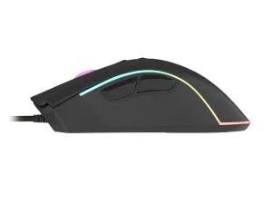 Mouse Genesis Gaming Mouse Krypton 770 12000Dpi Optical With Software Rgb Illuminated Black