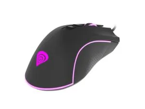 Mouse Genesis Gaming Mouse Krypton 770 12000Dpi Optical With Software Rgb Illuminated Black