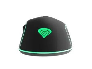 Mouse Genesis Gaming Mouse Krypton 770 12000Dpi Optical With Software Rgb Illuminated Black