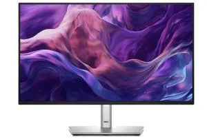 Monitor Dell P2425H, LED Full HD de 23,8 inchi, IPS Anti-Glare, 5 ms, 100 Hz, 1500:1, 250 cd/m2, 1920x1080, 99% sRGB, USB-C, 4xUSB 3.2, HDMI, Display Port, VGA, Height Port Ajustabil, pivotant, pivotant, înclinat, negru