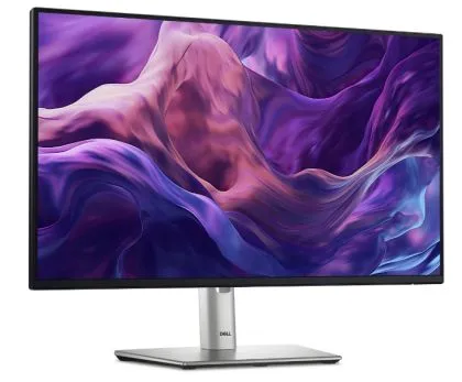 Monitor Dell P2425H, LED Full HD de 23,8 inchi, IPS Anti-Glare, 5 ms, 100 Hz, 1500:1, 250 cd/m2, 1920x1080, 99% sRGB, USB-C, 4xUSB 3.2, HDMI, Display Port, VGA, Height Port Ajustabil, pivotant, pivotant, înclinat, negru