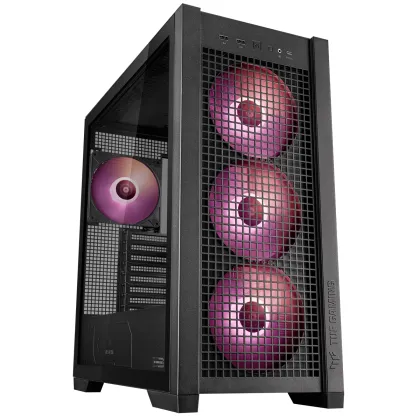 Cutie ASUS TUF GAMING GT302 Sticlă Securizată, ARGB, Negru