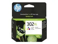 HP 302XL original Ink cartridge F6U67AE UUS Tri-color