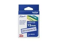 BROTHER TZe-MQ531 tape black/pastel blue 4m long