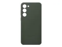 SAMSUNG GALAXY S23+ Leather cover Green
