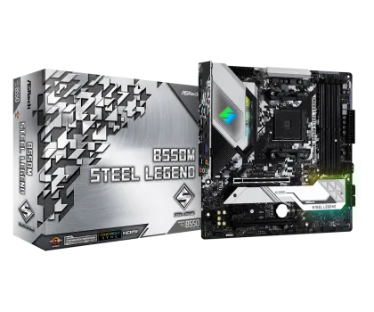 ASROCK B550M STEEL LEGEND