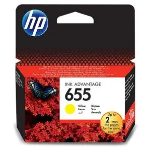 Cartuș consumabil de cerneală galben HP 655