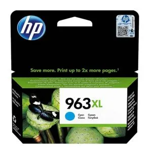 Cartuș consumabil de cerneală original cyan HP 963XL de mare capacitate
