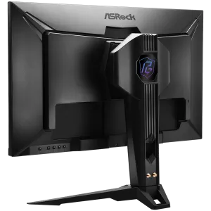 Monitor pentru jocuri Asrock, 27" QHD(2560x1440) IPS, 180 Hz, 99% sRGB, 1000:1, 16:9, 400 cd/m², 178º/178º, 1 ms (MPRT), AMD FreeSync, Flicker, fără pâlpâire Rotativ, înclinat, 2x difuzoare de 2W, 2x HDMI 2.0, 1x DP 1.4, 1x mufă audio (3,5 mm), antenă Wi-