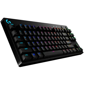 Tastatură mecanică pentru jocuri cu fir LOGITECH G PRO TKL - NEGRA - SUA INT'L - USB - CLICKY