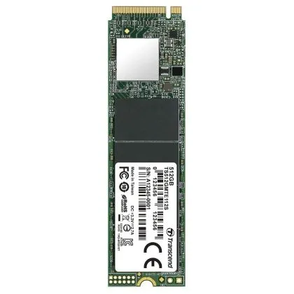 Hard disk Transcend 512 GB, M.2 2280, PCIe Gen3x4, M-Key, 3D TLC, fără DRAM