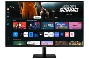 Monitor Samsung 32DM702 32" VA LED, SMART 3840x2160 2xUSB 2.0, 2xHDMI 1.4, USB-C, Wi-Fi 5, Bluetooth, Speakers, Black