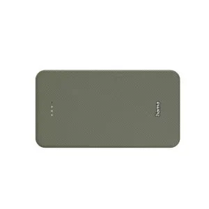 HAMA Baterie externă „Colour 20”, 20000 mAh, 2 ieșiri: USB-C, USB-A, verde