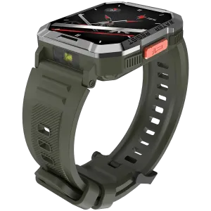 Blackview W60, 2.01inch HD,900mAh Battery, LED Flashlight & Compass Function, 24-hour SpO2 Detection + Heart Rate Monitoring, Monitor Sleep status, Calls and SMS notification, Khaki
