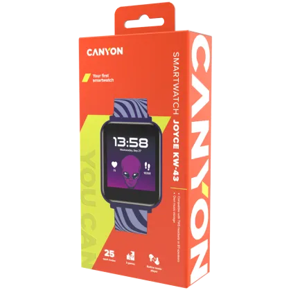 CANYON kids watch Joyce KW-43 DUAL BT Music Blue