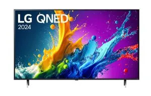 Televizor LG 65QNED80T3A, 65" 4K QNED HDR Smart TV, 3840x2160, DVB-T2/C/S2, Alpha 5 AI 4K Gen7, HDR 10 PRO, webOS 24 ThinQ, 4K Upscaling, WiFi 5, Control vocal, Bluetooth 521, AirPlay 521. , LAN, CI, HDMI, SPDIF, Stand cu 2 poli, argintiu