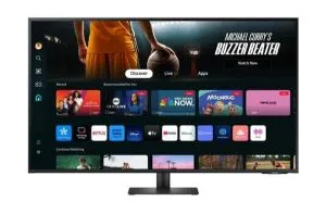 Monitor Samsung 43DM702 43" VA LED, SMART 3840x2160 2xUSB 2.0, 2xHDMI 1.4, USB-C, Wi-Fi 5, Bluetooth, difuzoare, negru