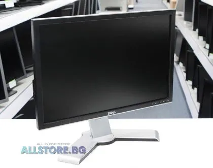 Dell 2208WFP, 22" 1680x1050 WSXGA+16:10 USB Hub, Silver/Black, Grade B