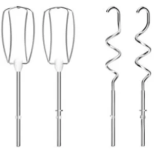 Mixer Tefal HT450B38, PrepMix 450W, 2 stainless steel whisks, 2 stainless steel dough hooks, 5 speeds + turbo