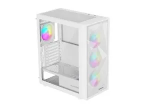 Genesis PC Case DIAXID 605 RGB Mini Tower Window, White