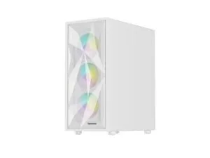 Genesis PC Case DIAXID 605 RGB Mini Tower Window, White