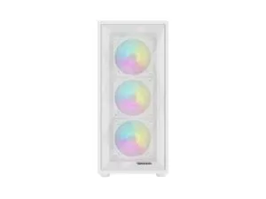 Genesis PC Case DIAXID 605 RGB Mini Tower Window, White