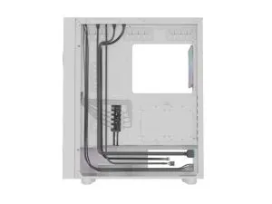 Genesis PC Case DIAXID 605 RGB Mini Tower Window, White